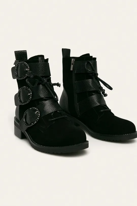 Big Star - Členkové topánky čierna