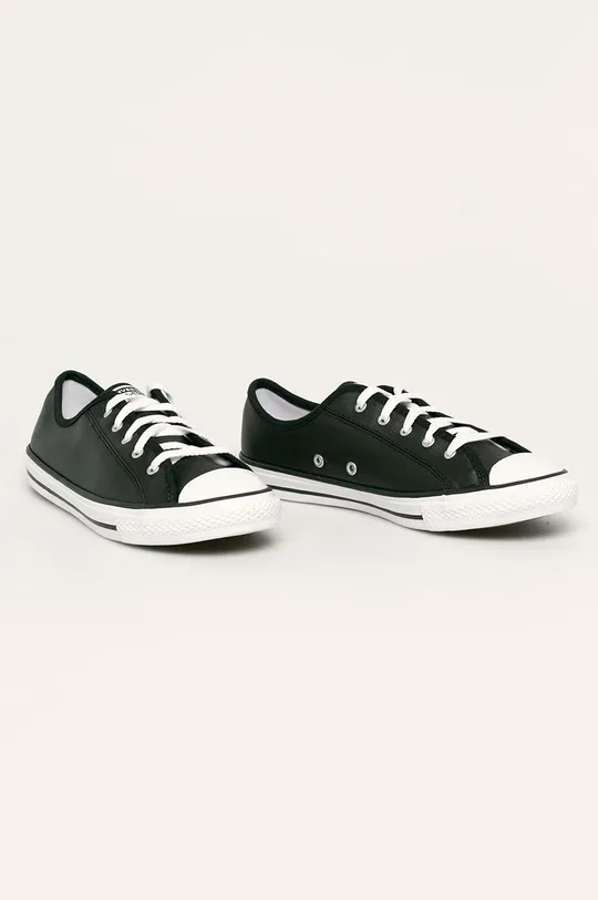 Δερμάτινα ελαφριά παπούτσια Converse C564985 μαύρο