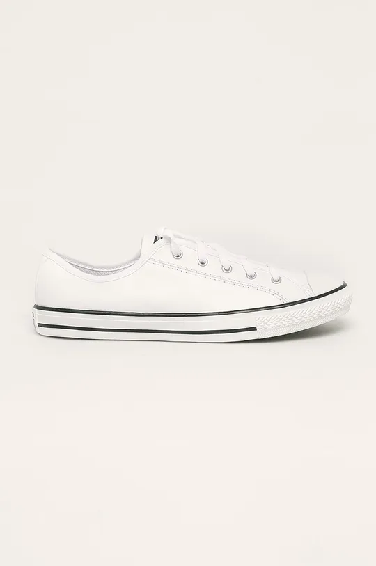 λευκό Converse - Δερμάτινα ελαφριά παπούτσια Γυναικεία