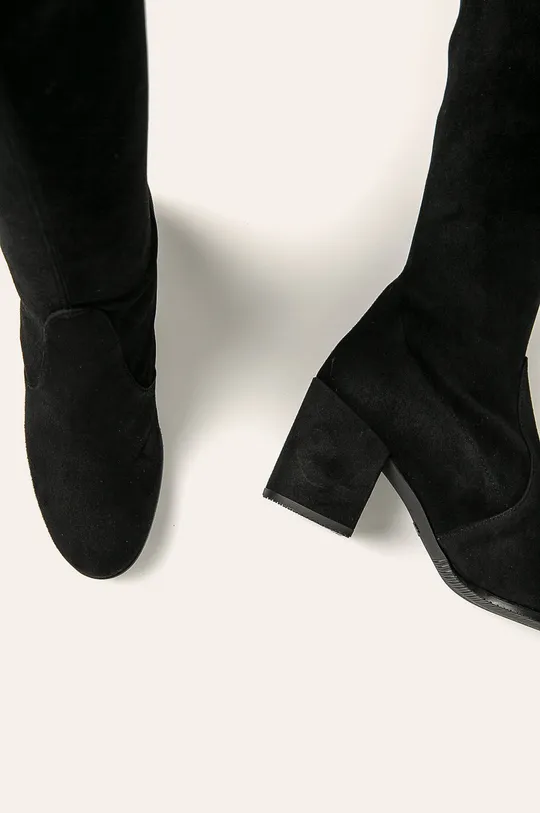 črna Stuart Weitzman elegantni škornji TIELAND