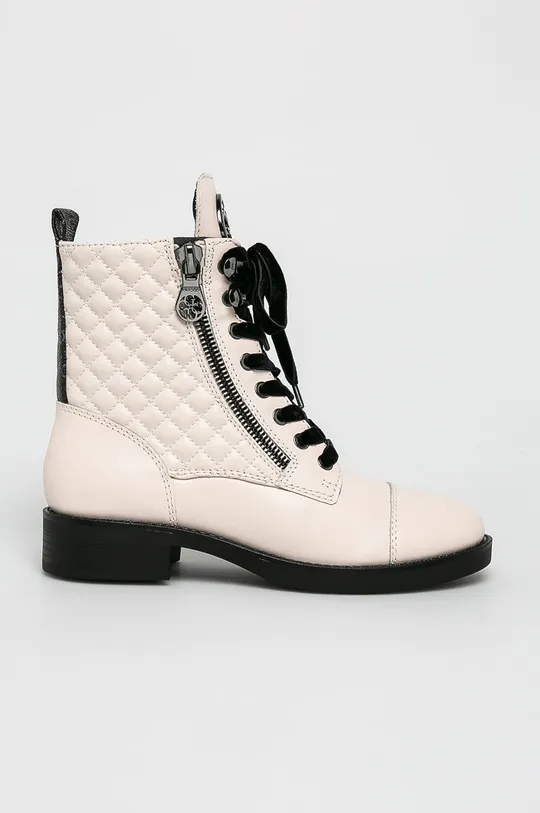 biela Guess Jeans - Členkové topánky Dámsky