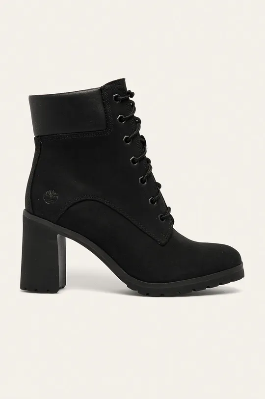 black Timberland leather ankle boots Allington Women’s