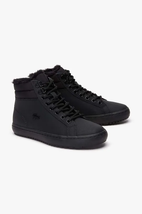 Lacoste - Шкіряні черевики чорний