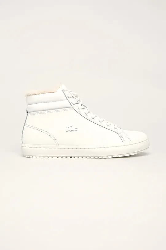 biela Lacoste Kožené členkové topánky Straightsetthermo419CFA Dámsky
