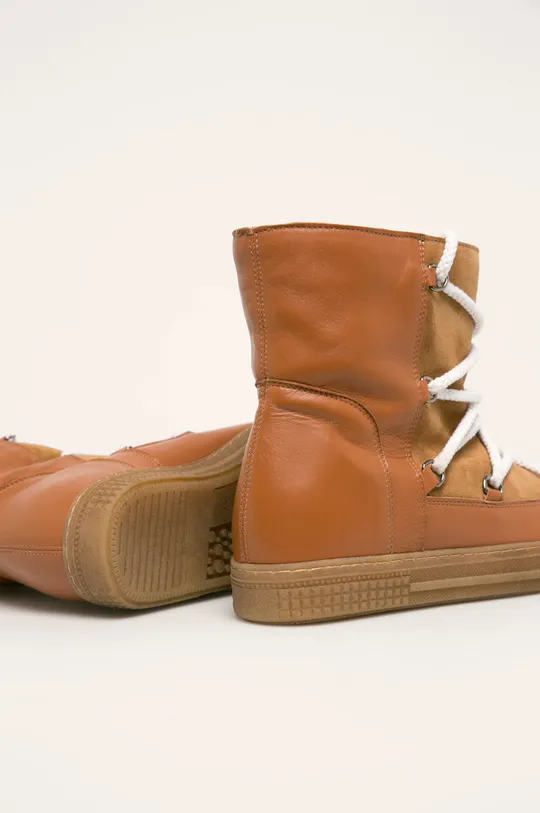 Solo Femme - Кожаные ботинки Голенище: Натуральная кожа Внутренняя часть: Текстильный материал Подошва: Синтетический материал