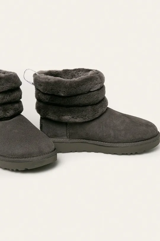 UGG - Śniegowce Fluff Mini Quilted szary