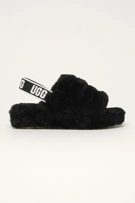 black UGG sandals W Fluff Yeah Slide Women’s
