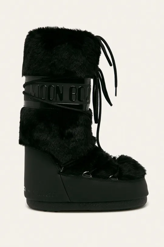 negru Moon Boot cizme de iarnă Classic De femei