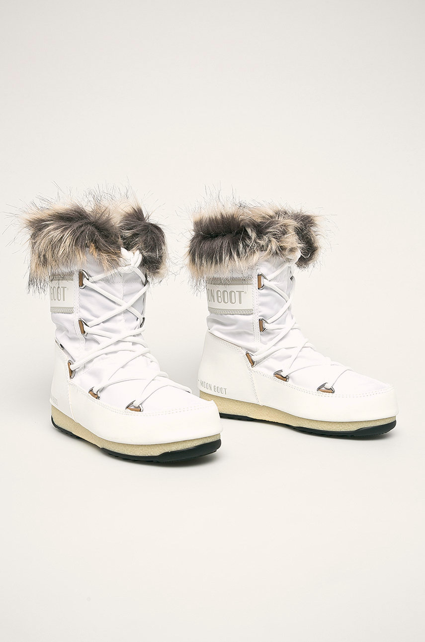 Moon Boot - Hócipő Monaco Low WP 2 fehér