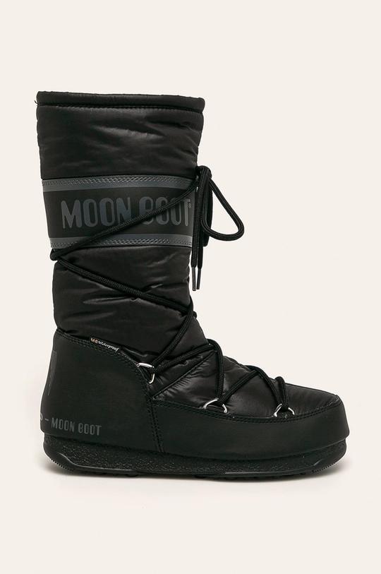 černá Sněhule Moon Boot High Nylon WP Dámský