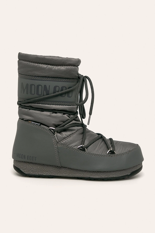 сірий Moon Boot - Зимові чоботи Mid Nylon WP Жіночий