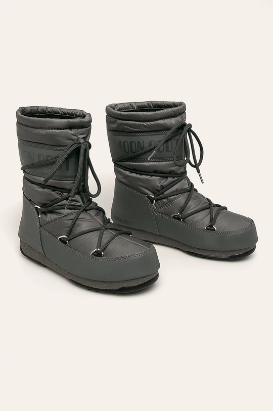 Moon Boot - Зимние сапоги Mid Nylon WP серый