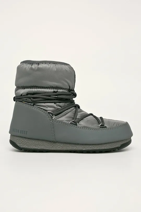 siva Moon Boot - Čizme za snijeg Low Nylon Wp 2 Ženski