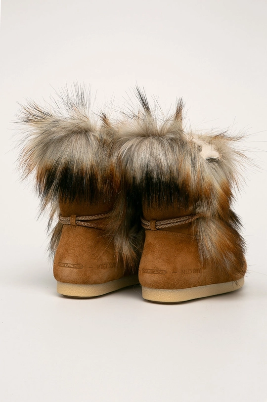 Moon Boot - Snehule Far Side High Faux Fox Fur  Zvršok: Textil, Semišová koža Vnútro: Textil, Prírodná koža Podrážka: Syntetická látka