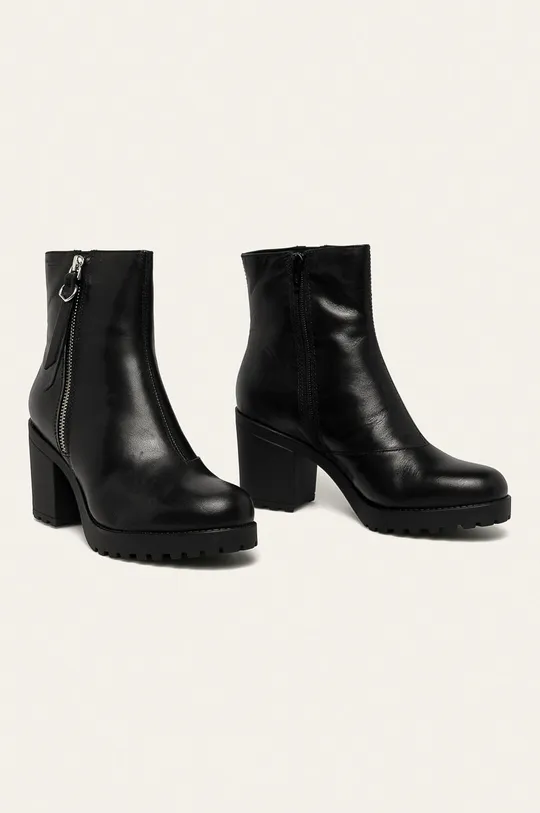 Vagabond Shoemakers - Kožené členkové topánky čierna