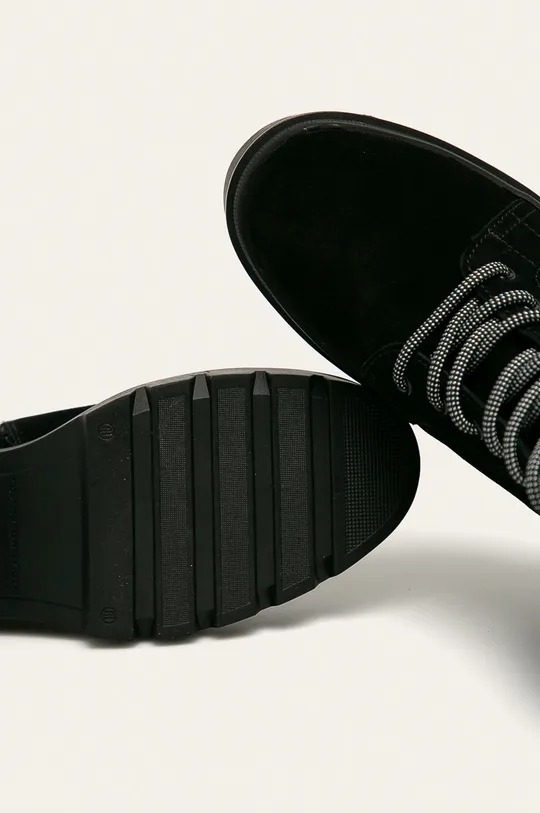 чёрный Tommy Hilfiger - Кожаные ботинки