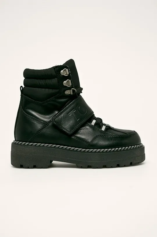 čierna Tommy Jeans - Členkové topánky Dámsky