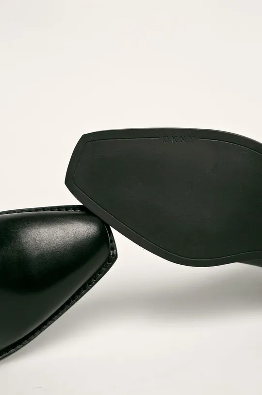 čierna Dkny - Kovbojské topánky