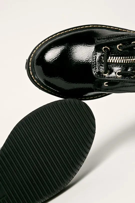 čierna Dkny - Členkové topánky