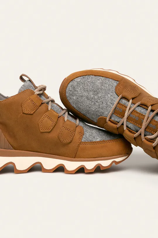 коричневый Sorel Кожаные ботинки Kinetic Caribou