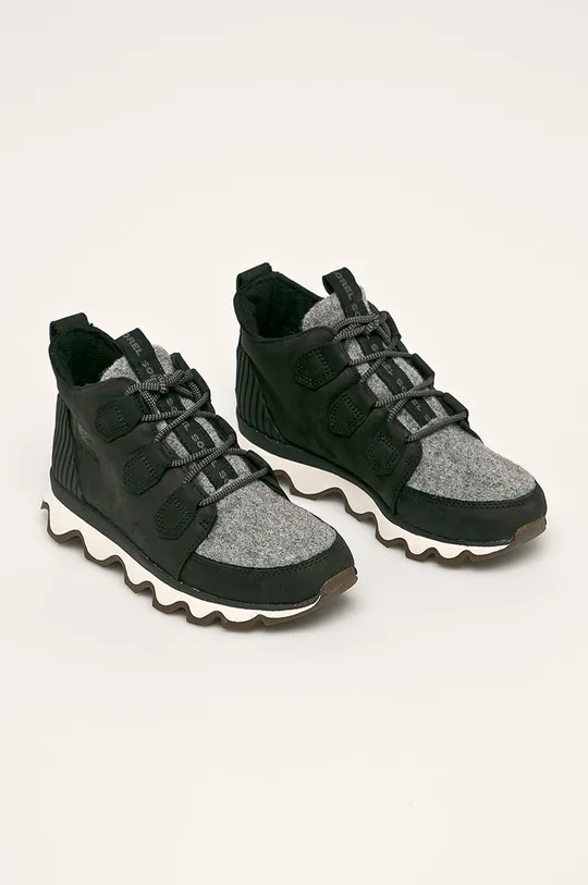 Sorel Кожаные ботинки Kinetic Caribou чёрный