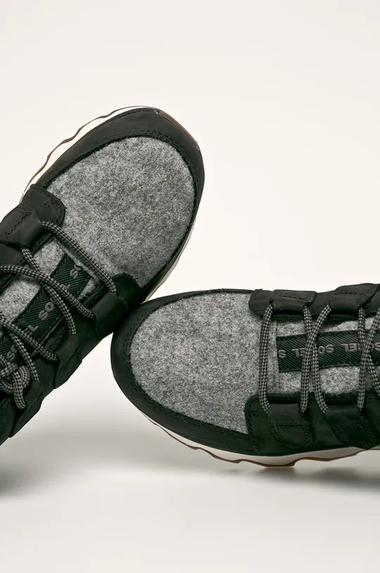 чёрный Sorel Кожаные ботинки Kinetic Caribou