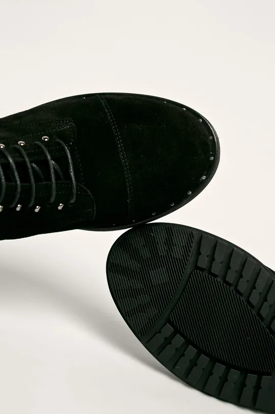 чорний Badura - Шкіряні черевики