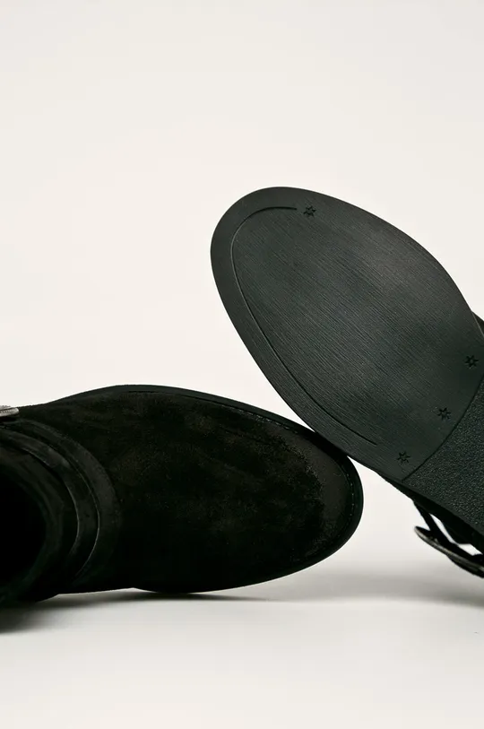 чёрный Badura - Кожаные ботинки