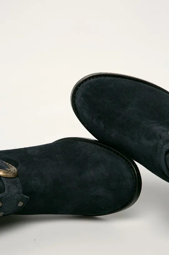tmavomodrá Badura - Členkové topánky