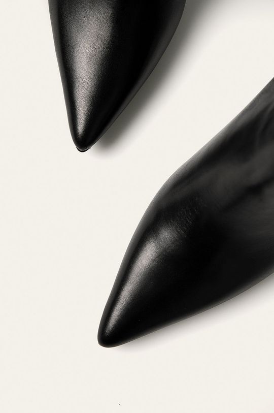 Calvin Klein - Kožené členkové topánky Dámsky