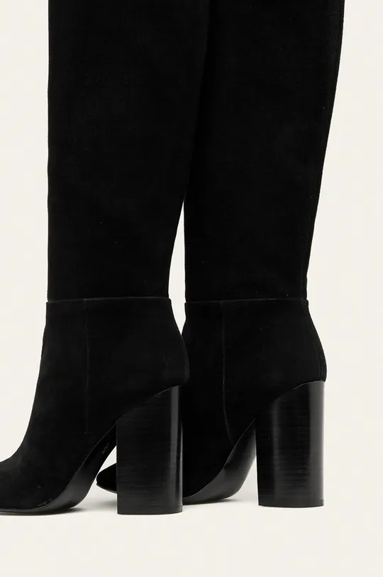 Calvin Klein - Шкіряні чоботи  Халяви: Замша Внутрішня частина: Синтетичний матеріал, Натуральна шкіра Підошва: Синтетичний матеріал