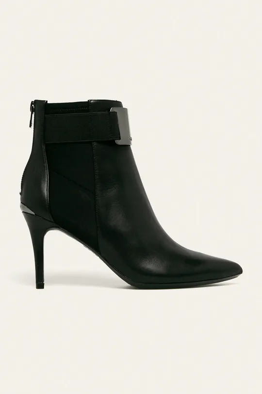 чёрный Calvin Klein - Кожаные ботинки Женский