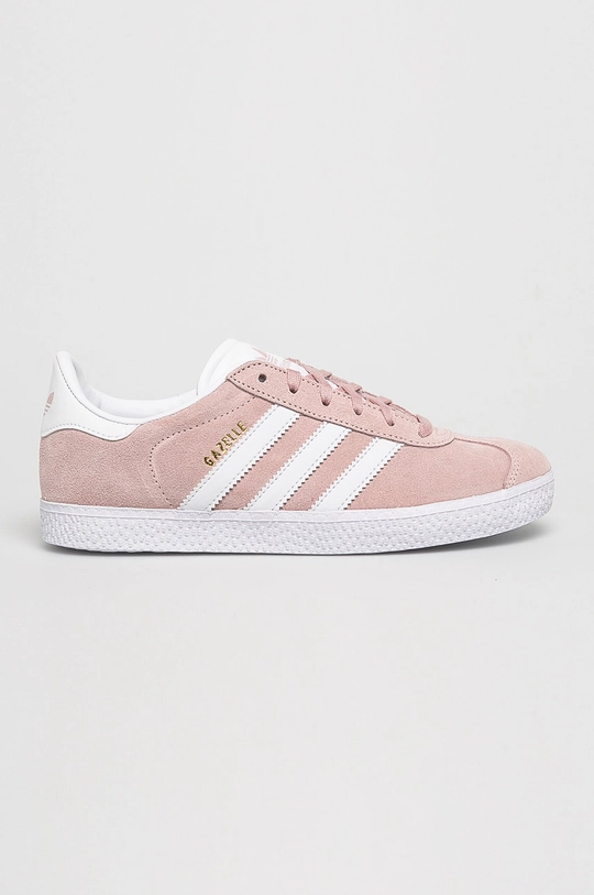 ružová adidas Originals - Detské topánky Gazelle BY9544 Dievčenský