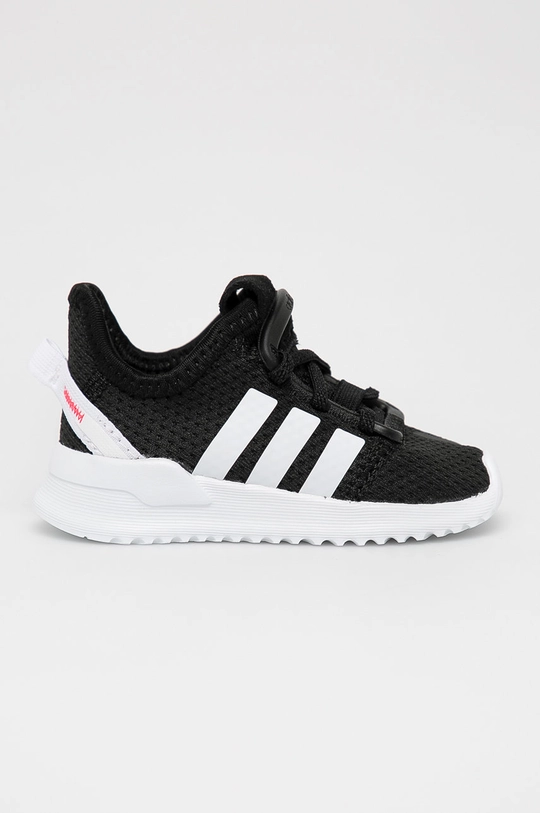 čierna adidas Originals - Detské topánky U_Path Run I G28120 Dievčenský