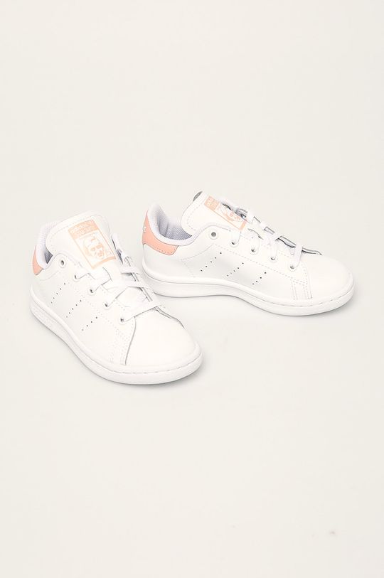 adidas Originals - Detské topánky Stan Smith biela