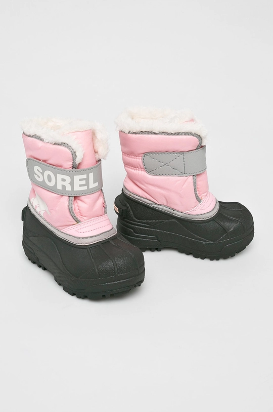 Sorel - Детские сапоги Childrens Snow Commander розовый