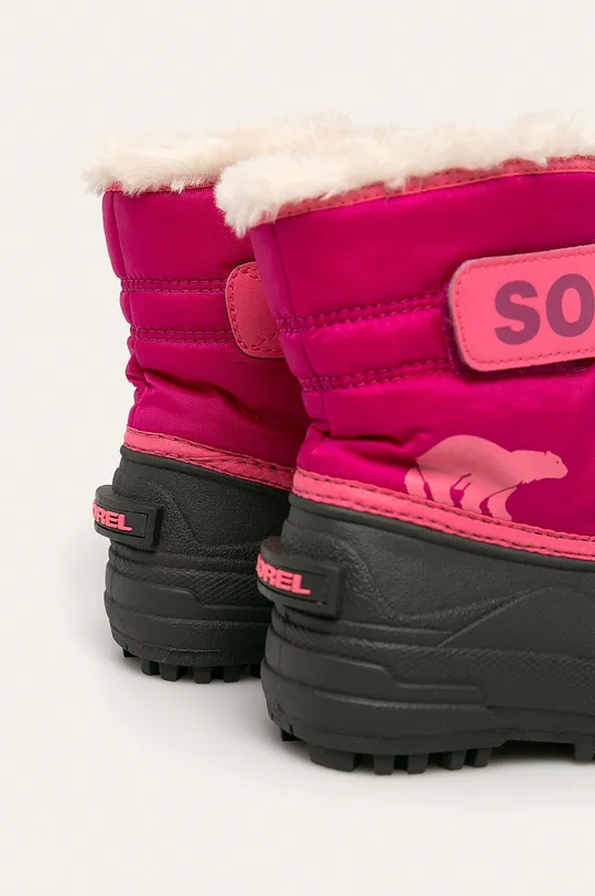 Sorel - Zimné topánky Childrens Snow Commander Zvršok: Syntetická látka, Textil Vnútro: Textil Podrážka: Syntetická látka