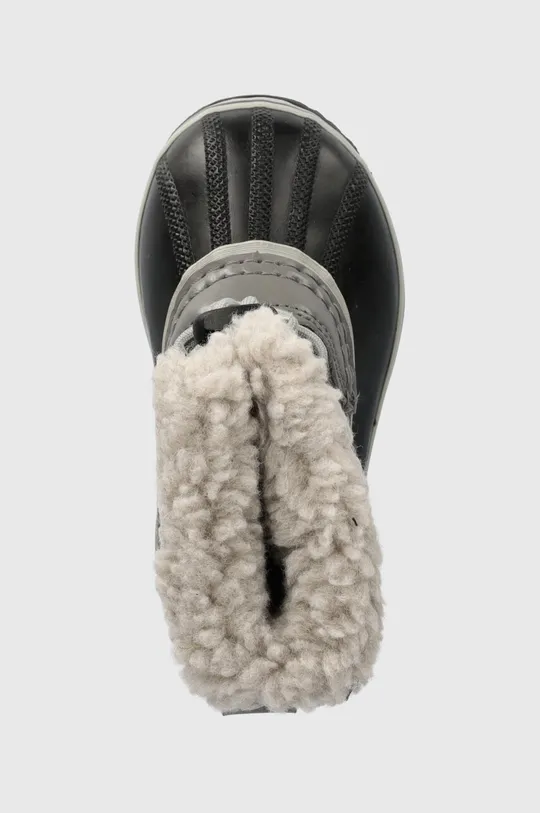 szary Sorel buty zimowe dziecięce