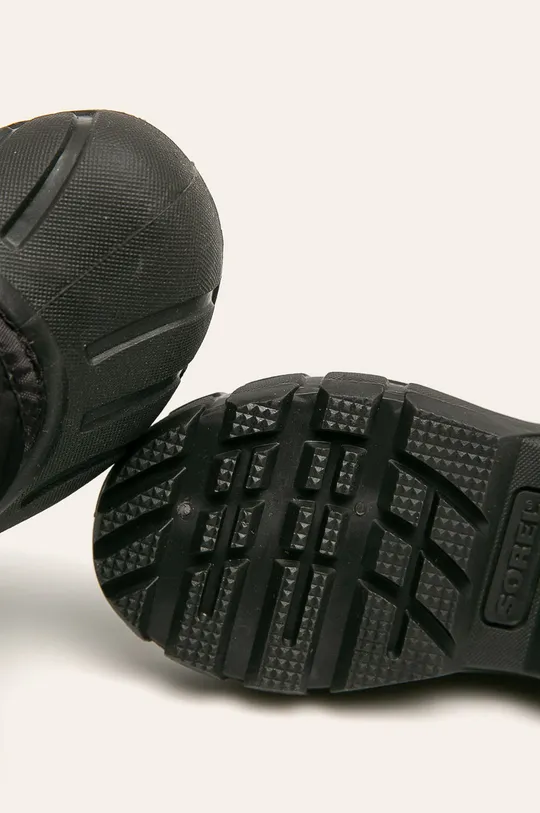 чорний Sorel - Дитячі черевики Childrens Flurry