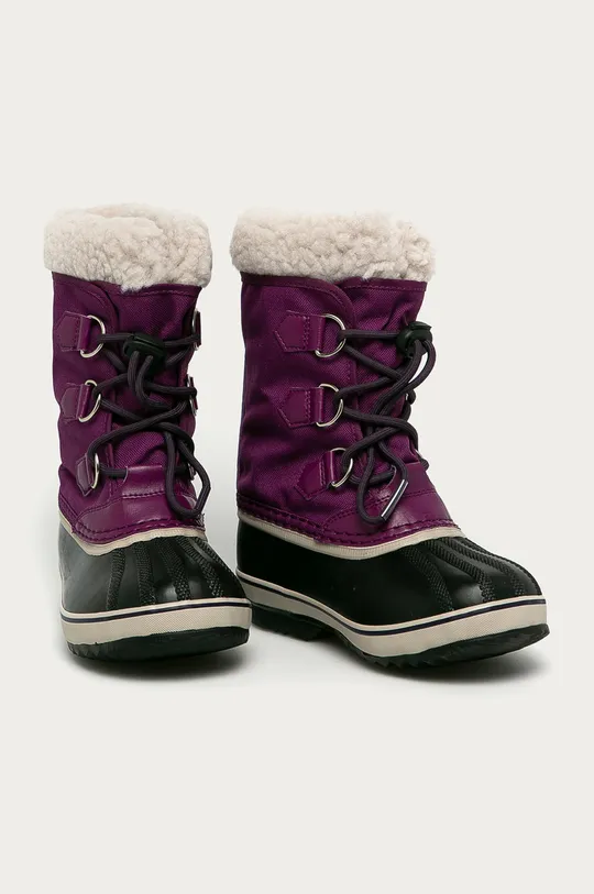 Sorel Dječje cipele za snijeg Yoot Pac Nylon ljubičasta