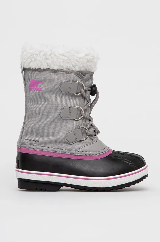 siva Sorel Dječje cipele za snijeg Yoot Pac Nylon Za djevojčice