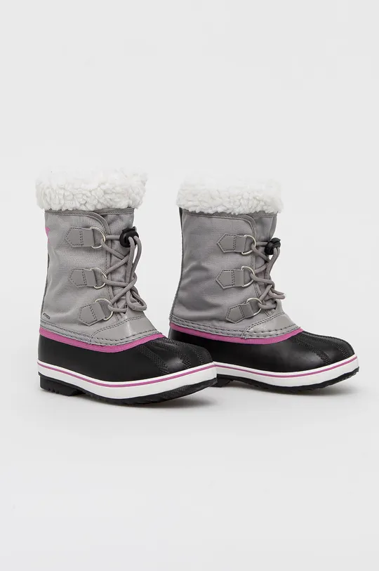Sorel Dječje cipele za snijeg Yoot Pac Nylon siva