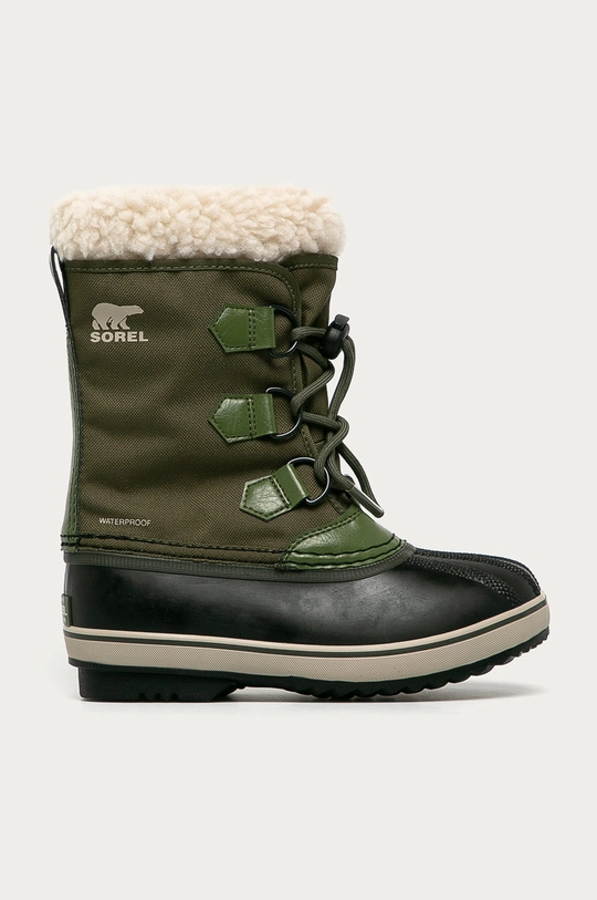 Sorel Cizme de iarna copii Yoot Pac Nylon neizolat verde 1855211