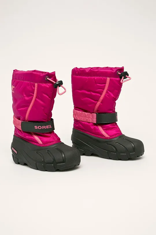 Sorel - Παιδικές μπότες χιονιού Youth Flurry μωβ