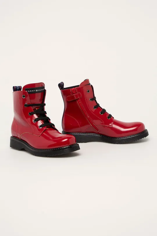 Tommy Hilfiger - Detské topánky červená