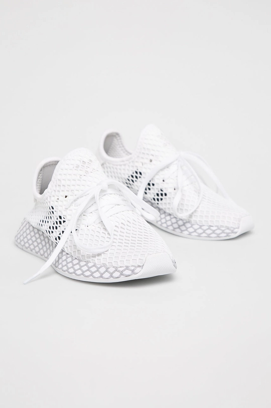 Băieți adidas Originals - Pantofi copii Deerupt Runner F34295 F34295 alb