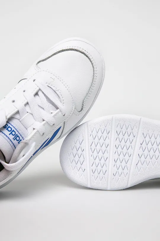 білий adidas - Дитячі черевики  Tensaur K