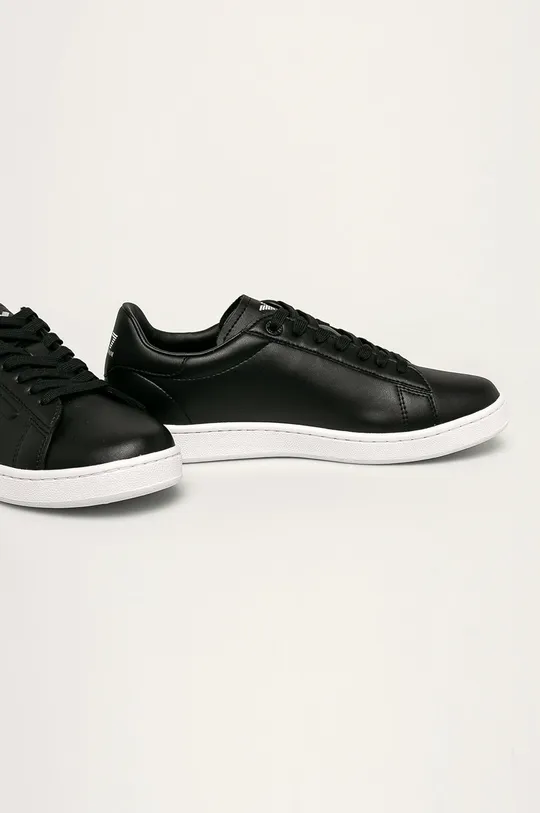 EA7 Emporio Armani - Bőr cipő fekete