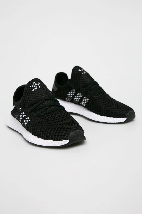 adidas Originals - Buty Deerupt Runner BD7890 Cholewka: Materiał tekstylny, Skóra naturalna, Wnętrze: Materiał tekstylny, Podeszwa: Materiał syntetyczny,