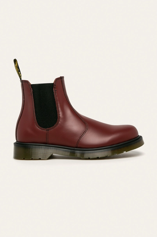 burgundia Dr Martens - Bőr cipő Férfi